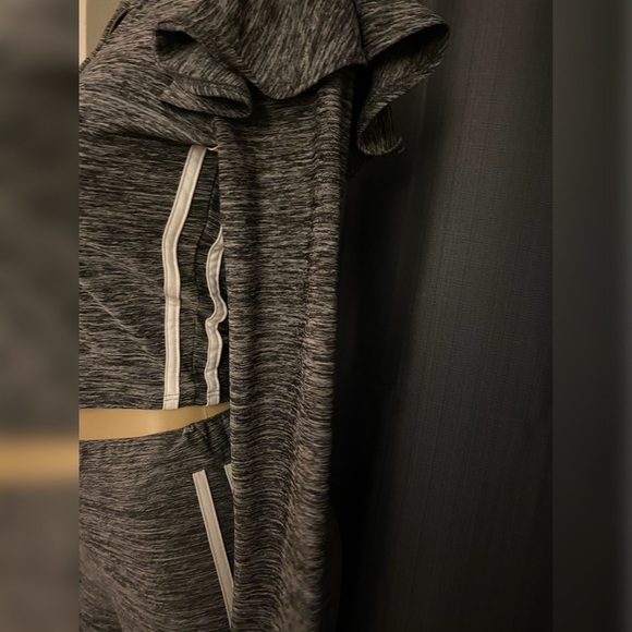 Fashion Nova - Tennis Match Set - Charcoal - Picture 5 of 7